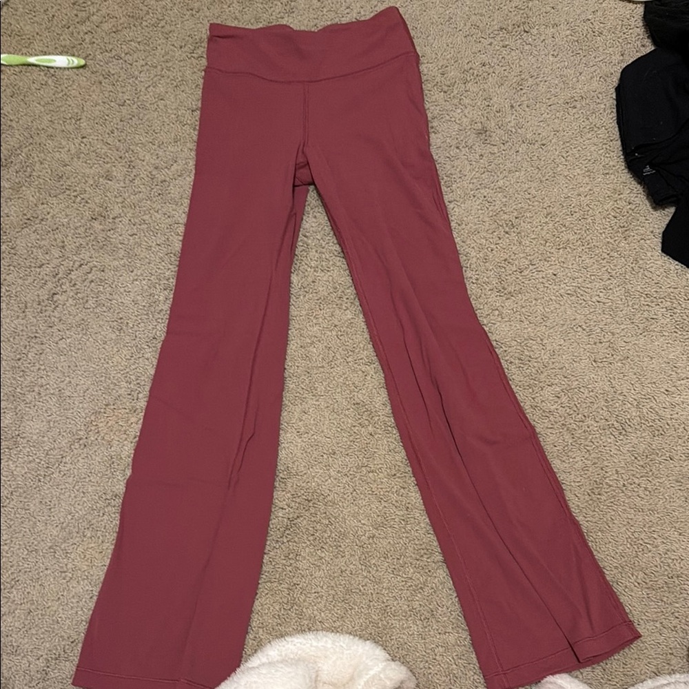 Athleta Girl High-Rise Flare Pants - Mauve